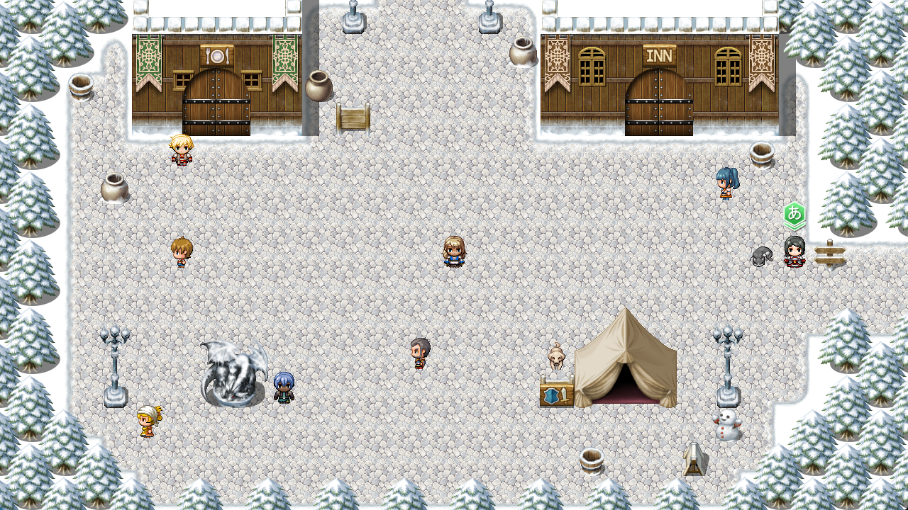 Snowleaf village